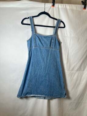 Rag & Bone Paula Denim Mini Dress in Mara Wash Size XS